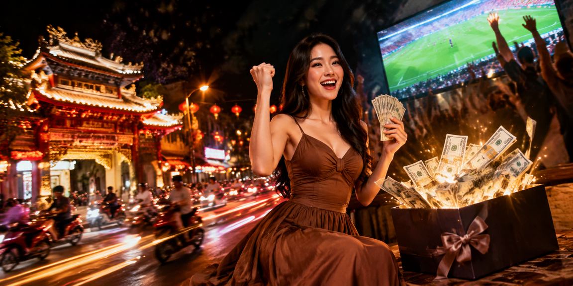 Người dùng sử dụng ứng dụng km1t trên điện thoại tại quán cà phê Huế